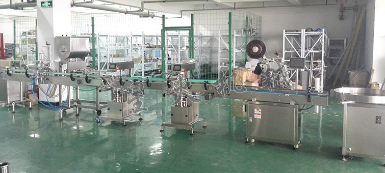 全自動醬料灌裝生產(chǎn)線，大顆粒醬料灌裝生產(chǎn)線