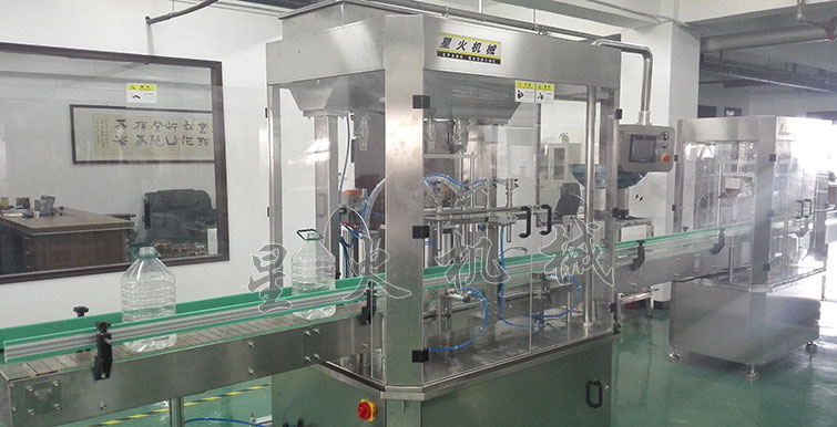 糖漿灌裝生產(chǎn)線，果蜜灌裝生產(chǎn)線